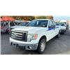 Image 1 : 2010 FORD F-150 XLT, 4DR CREW CAB PU,  WHITE VIN 1FTVX1EVXAKA64578