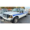 Image 1 : 2006 FORD F-250 XL SUPERDUTY, 4DR CREW CAB PU,  WHITE VIN 1FTSX20576EA98743
