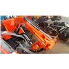 Image 2 : AGT INDUSTRIAL L12R 2024 ORANGE 13.5 HP GAS POWERED RUBBER TRACK MINI EXCAVATOR WITH ATTACHED 0.025
