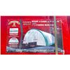 Image 2 : GOLDEN MOUNT PE FABRIC BUILDING 30'W X 65'L X 15'H-R * IMPROVED UV PROTECTION, LEAK RESISTANT AND