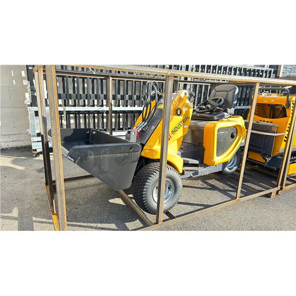 AGT INDUSTRIAL 3 WHEEL RUBBER TIRE MINI FRONT END LOADER - HR230