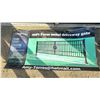 Image 2 : STEELMAN 20' BI-PARTING FARM METAL DRIVEWAY GATE WITH TWO 79"H POSTS, 7' HIGH ON ENDS, POST CAP &