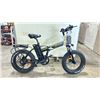 Image 2 : JANOBIKE E20 BLACK 7 SPEED, 16" ELECTRIC BIKE; 500W, 35-75 KM RANGE, 48V 12.8 AH BATTERY,