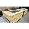 Image 1 : ALLMETAL K3325 UNUSED 33' X 25' STEEL METAL OUTDOOR INDUSTRIAL DOUBLE CAR GARAGE / SHED *IN CRATES*