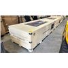 Image 1 : ALLMETAL K2119 UNUSED 23' X 22' STEEL METAL OUTDOOR INDUSTRIAL DOUBLE CAR GARAGE / SHED *IN CRATE*