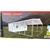 Image 3 : ALLMETAL K2430T UNUSED 24' X 30' SINGLE STEEL METAL OUTDOOR INDUSTRIAL GARAGE / SHED *IN CRATES*