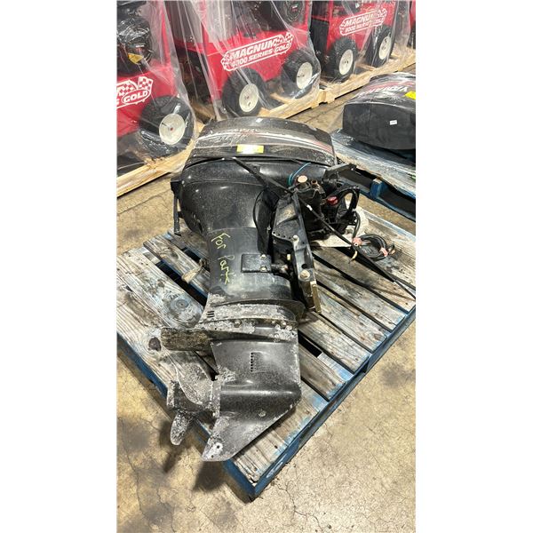 MERCURY 40 BLACK 40 HP COMMERCIAL OUTBOARD BOAT MOTOR *PARTS ONLY*