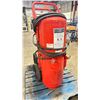 Image 2 : HYGRAPHA RED 135L AFFF FOAM COMMERCIAL MOBILE 2 WHEEL FIRE SUPPRESSION SYSTEM