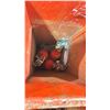 Image 3 : RED WOODEN BOX OF ASSORTED COMPRESSED CO2 PORTABLE TANKS