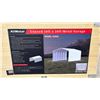 Image 2 : ALLMETAL K2030 UNUSED 20' X 30' SINGLE STEEL METAL OUTDOOR INDUSTRIAL GARAGE *IN CRATE*