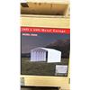 Image 3 : ALLMETAL K2030 UNUSED 20' X 30' SINGLE STEEL METAL OUTDOOR INDUSTRIAL GARAGE *IN CRATE*