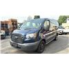 Image 1 : 2018 FORD TRANSIT 150, 4DR 8 PASS VAN  BLUE VIN 1FMZK1ZM6JKB12252