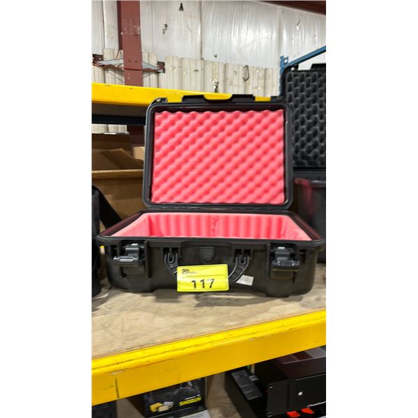 BLACK HARD PORTABLE PRODUCTION TRANSPORT CASE