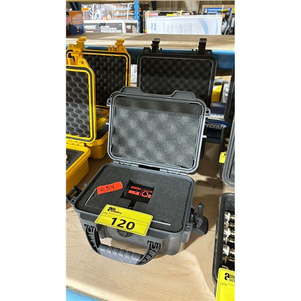 SPECTRACAL C6 MONITOR PROBE IN HARD TRANSPORT CASE & BLACK PELICAN 1200 HARD TRANSPORT CASE