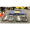 Image 1 : NETGEAR RACK MOUNTED 16 PORT ETHERNET SWITCH, NETGEAR 8 PORT ETHERNET SWITCH, & 2 METAGEEK WISPY