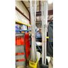 Image 2 : 10 COMMERCIAL PRODUCTION MANFROTTO AUTO POLES WITH ASSORTED CLIPS & 4 BASES