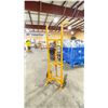 Image 1 : YELLOW SOLID TIRE 2 WHEEL INDUSTRIAL BARREL TRUCK