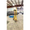 Image 2 : YELLOW SOLID TIRE 2 WHEEL INDUSTRIAL BARREL TRUCK