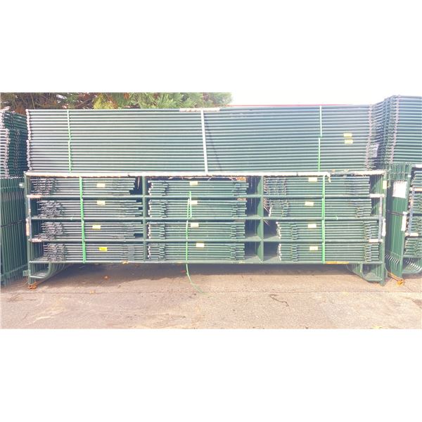 SET OF 11 - 16'L X 5'H INTERLOCKING LIVESTOCK PANELS