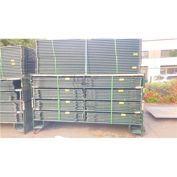 SET OF 12 - 9'6" L X 5' H, INTERLOCKING LIVESTOCK PANELS *LAST DAY REMOVAL, SUNDAY ONLY*