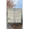 Image 1 : BEIGE 20' 67,200 MAX CAPACITY INDUSTRIAL TRANSPORT CONTAINER WITH DUAL SWING REAR DOOR WITH