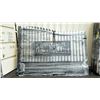 Image 1 : ALLMETAL DEER MOTIF STYLE METAL FARM DRIVEWAY GATE - 7'H X 20'L