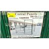 Image 3 : SET OF 56 CORRAL PANELS 10'L X 5'H GALVANIZED POWDER COATING STEEL FRAME