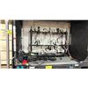 Image 2 : PNEUMATIC 4 WHEEL COMMERCIAL PRODUCTION DIGITAL EDITING / INPUT CART WITH TRIPLE BAR POWER BAR,