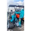 Image 2 : AGT INDUSTRIAL LS15R BLUE 2024 13.5 HP GAS POWERED RUBBER TRACK MINI EXCAVATOR WITH ATTACHED 0.025M