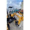 Image 2 : AGT INDUSTRIAL H12R 2024 YELLOW 13.5 HP GAS POWERED RUBBER TRACK MINI EXCAVATOR WITH ATTACHED 0.025