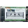 Image 2 : ALLMETAL FARM DRIVEWAY GATE W/ HORSE MOTIF 7'H X 20'L GALVANIZED + POWDER COATED