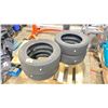 Image 1 : SET OF 4 MICHELIN 245/60 R18 M+S VEHICLE PERFORMANCE TIRES