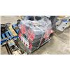 Image 1 : PALLET OF 60 HIGHWAY TRAFFIC CONES WITH HIGH GRADE REFLECTIVE SHEETS