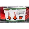 Image 2 : PALLET OF 60 HIGHWAY TRAFFIC CONES WITH HIGH GRADE REFLECTIVE SHEETS