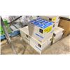 Image 1 : 30 BOXES OF LARGE INTCO POWDER FREE DISPOSABLE NITRILE EXAM GLOVES