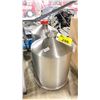 Image 1 : 2 STAINLESS STEEL COMMERCIAL GRADE HOPPERS (APPROX 12"W 16"H)