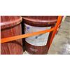 Image 2 : PALLET OF 7 MOBIL UNIREX EP 2 COMMERCIAL 55KG BARRELS OF INDUSTRIAL GREASE