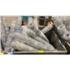 Image 2 : 10 ROLLS OF ALLMETAL HOT-DIP GALVANIZED FIELD FENCE (4'H 100'L EACH)