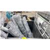 Image 2 : 10 ROLLS OF ALLMETAL HOT-DIP GALVANIZED FIELD FENCE (4'H 100'L EACH)