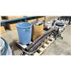Image 1 : ASSORTED COMMERCIAL ELECTRICAL BOXES WITH CONTENTS, HOSE & CONDUIT
