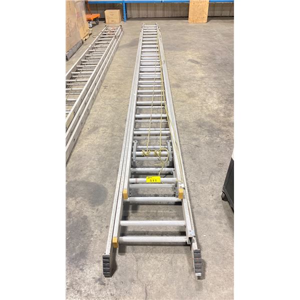 60' ALUMINUM EXTENSION LADDER