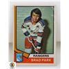 Image 1 : 1974-75 O-PEE-CHEE BRAD PARK CARD NUMBER 50