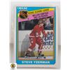 Image 1 : 1984-85 O-PEE-CHEE STEVE YZERMAN CARD NUMBER 385