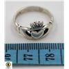 Image 1 : STERLING HALLMARKED CLADDAGH RING