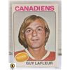 Image 1 : 1975-76 O-PEE-CHEE GUY LAFLEUR CARD NUMBER 126