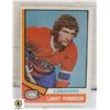 Image 1 : 1974-75 O-PEE-CHEE LARRY ROBINSON CARD NUMBER 280
