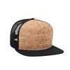 Image 1 : NEW OTTO CORK FLAT BRIM TRUCKER CAP CLASSIC FIT