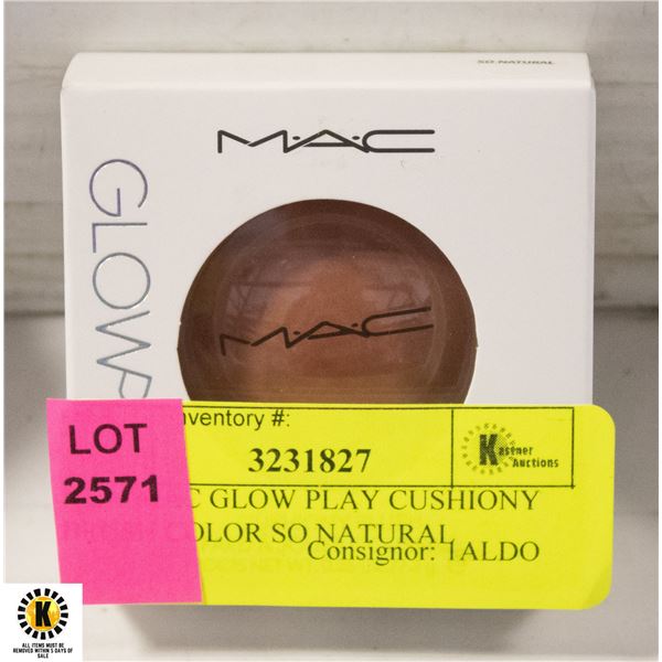 NEW MAC GLOW PLAY CUSHIONY BLUSH COLOR SO NATURAL