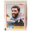 Image 1 : 1981 TOPPS JOE GREENE CARD NUMBER 495