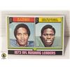 Image 1 : 1974 TOPPS O.J. SIMPSON CARD NUMBER 328
